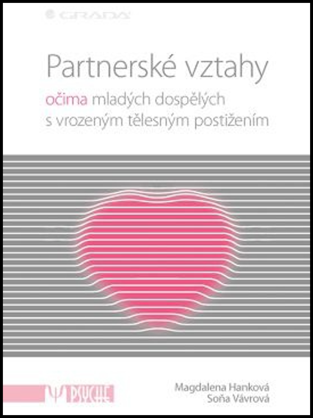 Kniha Partnerské vztahy, autor Magdalena Hanková, obálka
