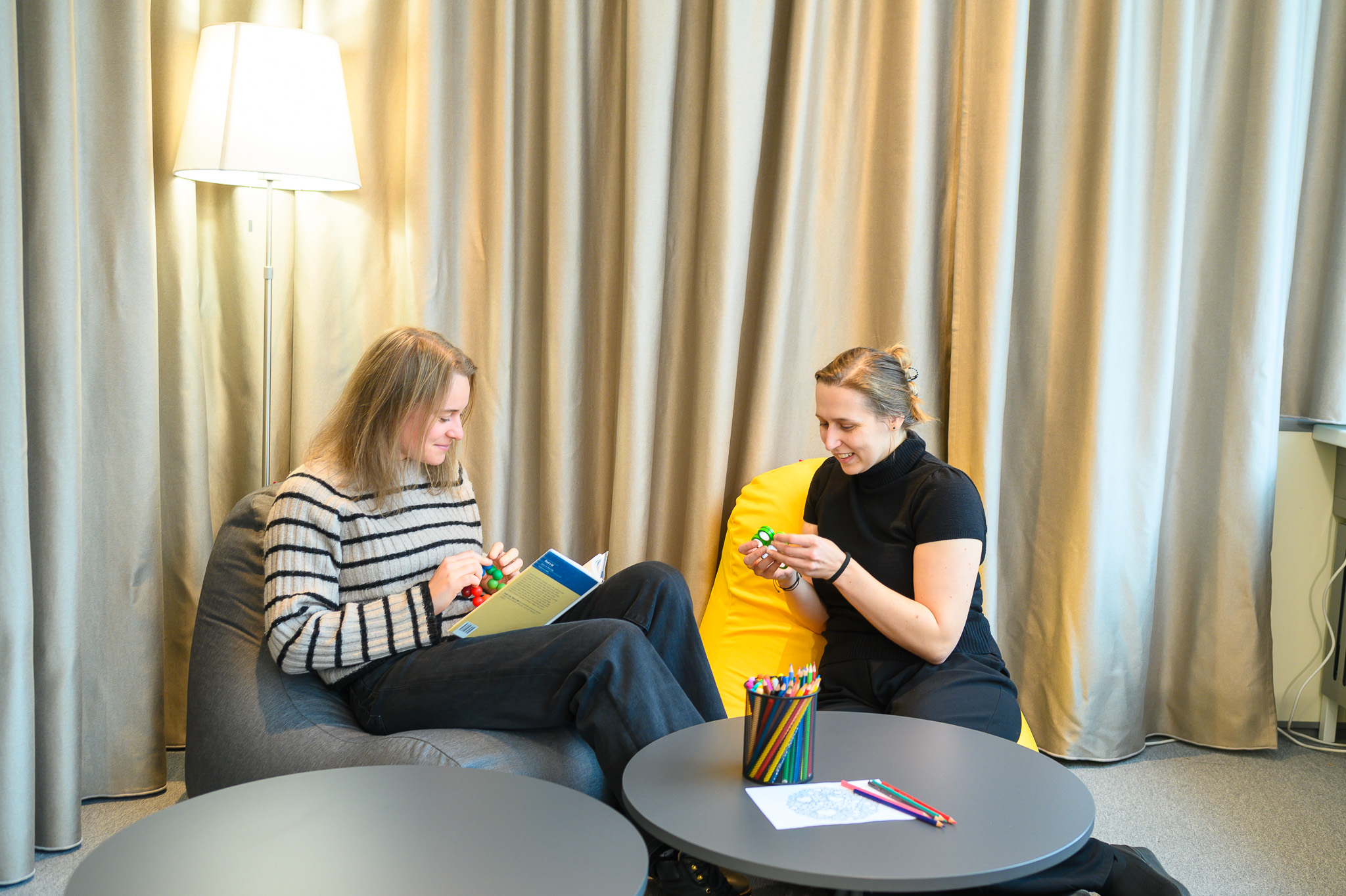 Study room for students with special needs: equipment